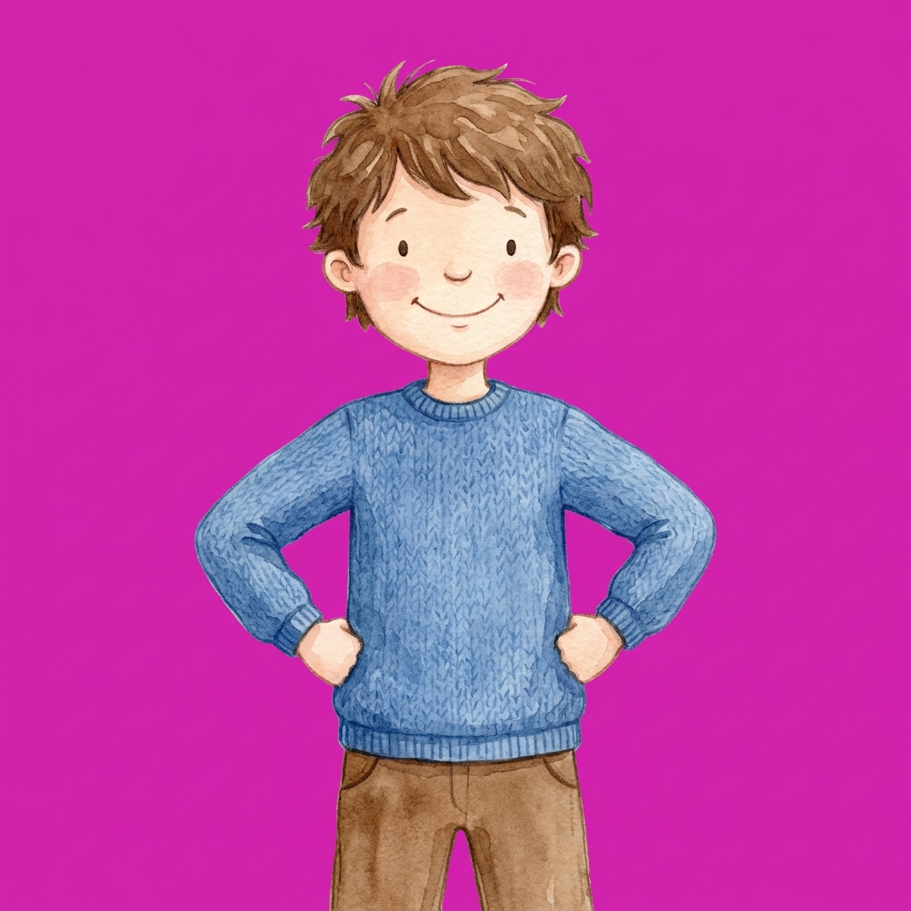 Requested #FF00FF, got a boy on magenta